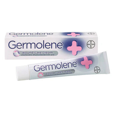 Germolene wound care, Antiseptic wound healing cream tube 