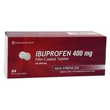 Ibuprofen 400mg 84s, Large pack ibuprofen tablets 