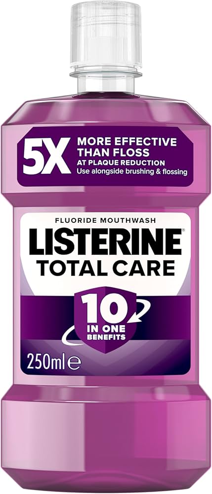 Listerine total care 250ml, Total care mouthwash bottle 