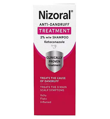 Nizoral, Anti-dandruff medicated shampoo bottle 
