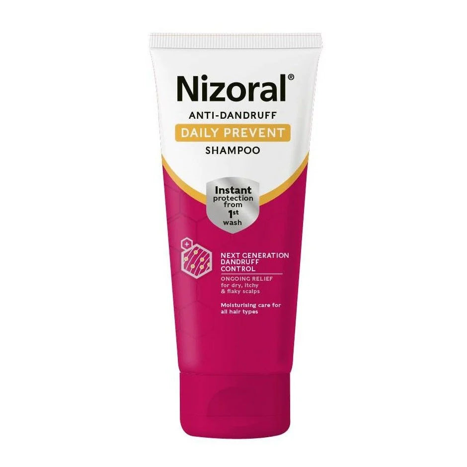 Nizoral shampoo, Dandruff treatment shampoo bottle 