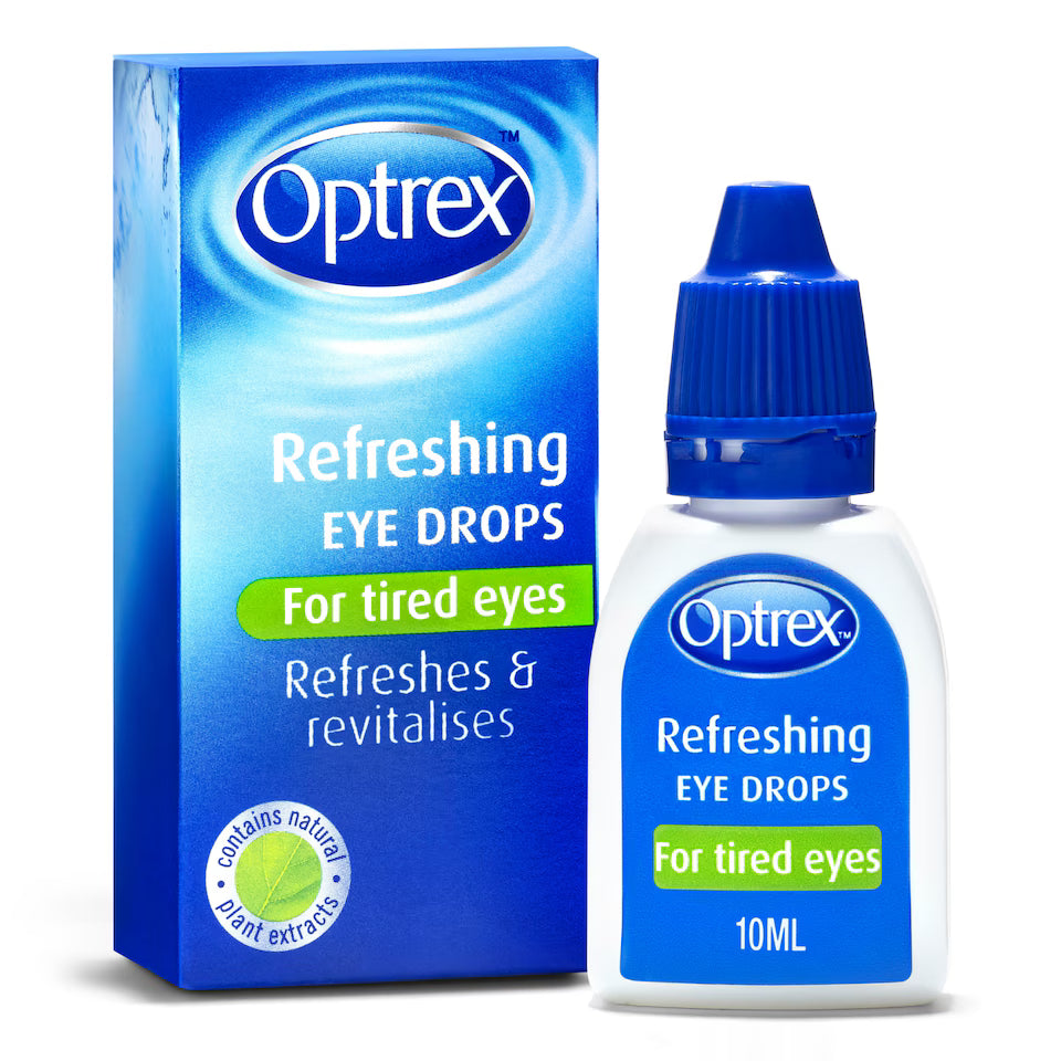 Optrex tired eye, Refresh and soothe eye drops 