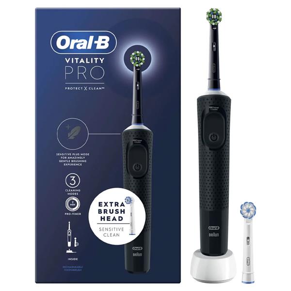 Oral B protect X clean brush, Manual toothbrush with soft bristles 