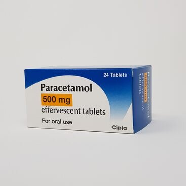 Paracetamol soluble 24, Soluble pain relief tablets pack 