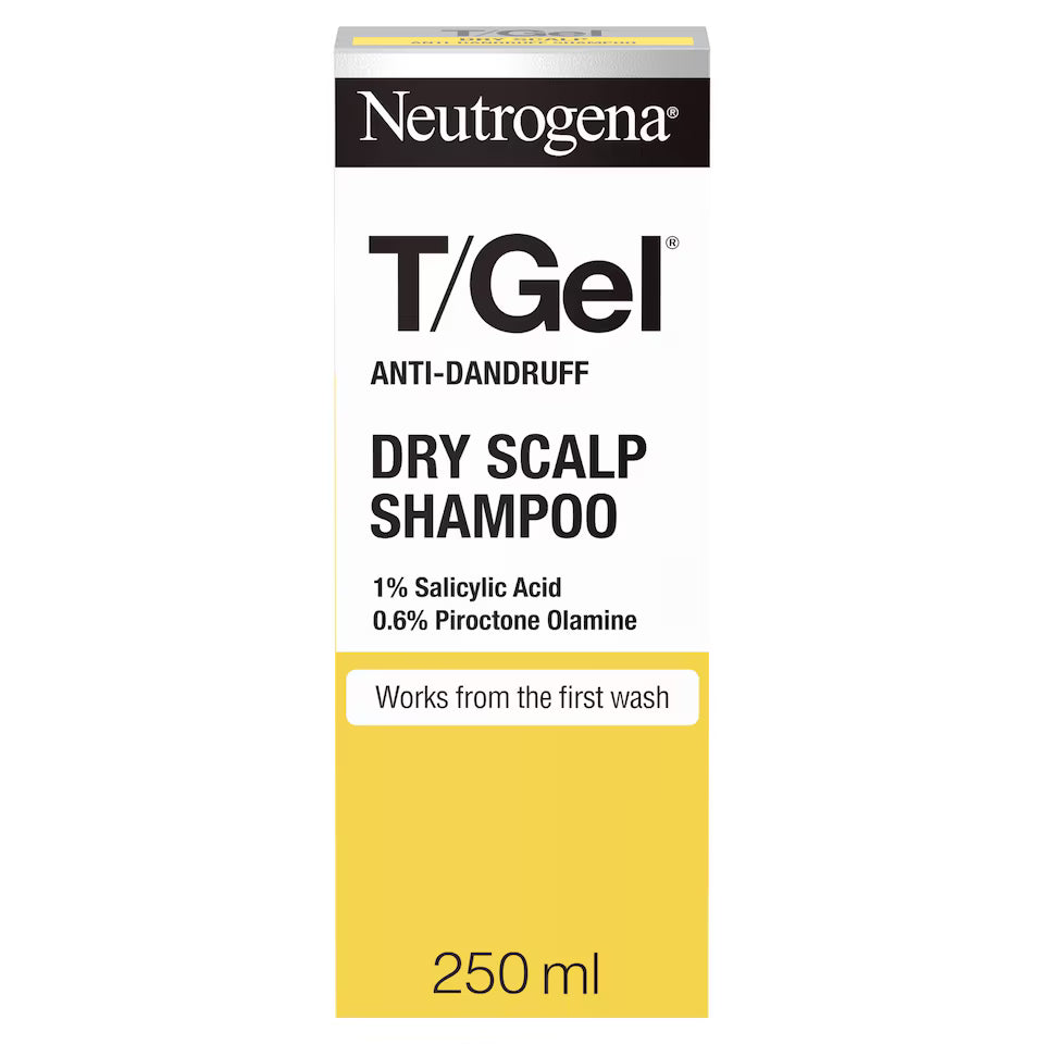 Tgel dry scalp, Dry scalp treatment shampoo bottle 