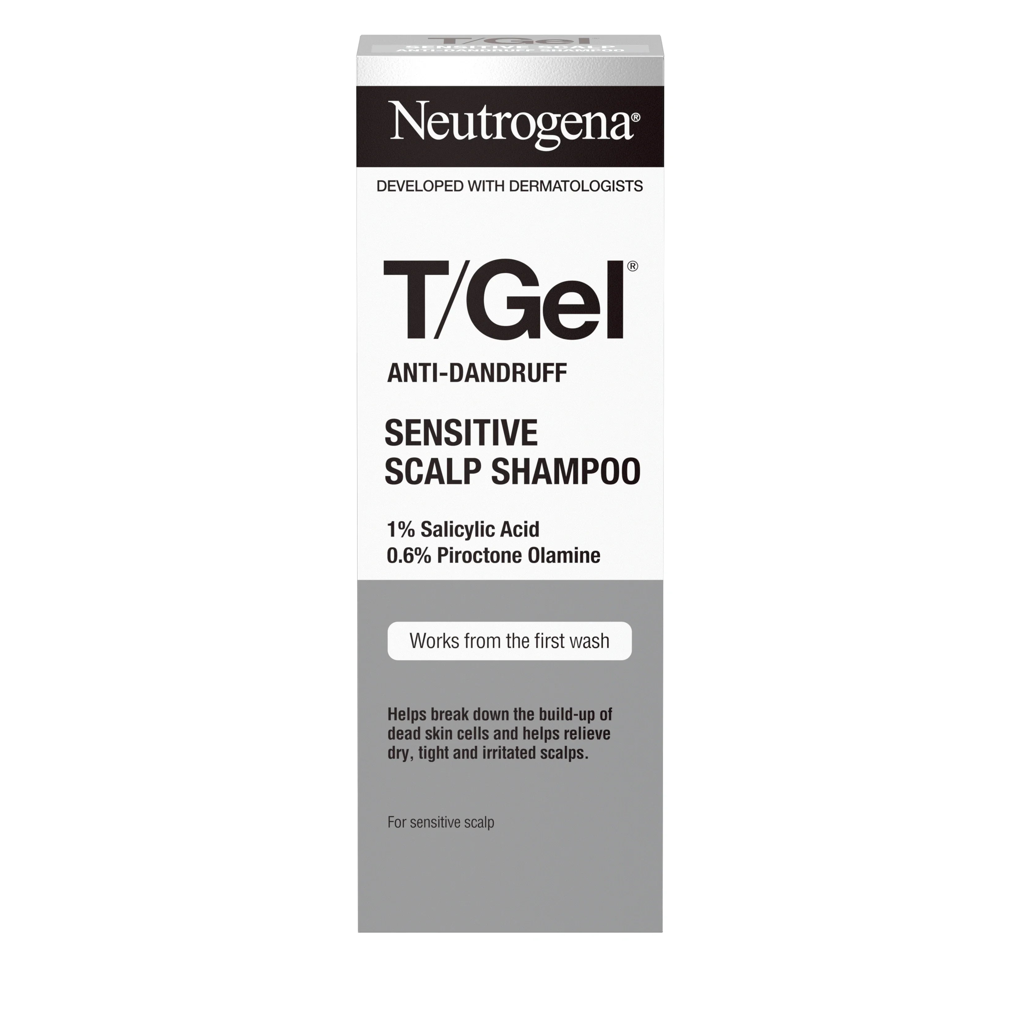 Tgel sensitive scalp shampoo, Sensitive scalp shampoo bottle 