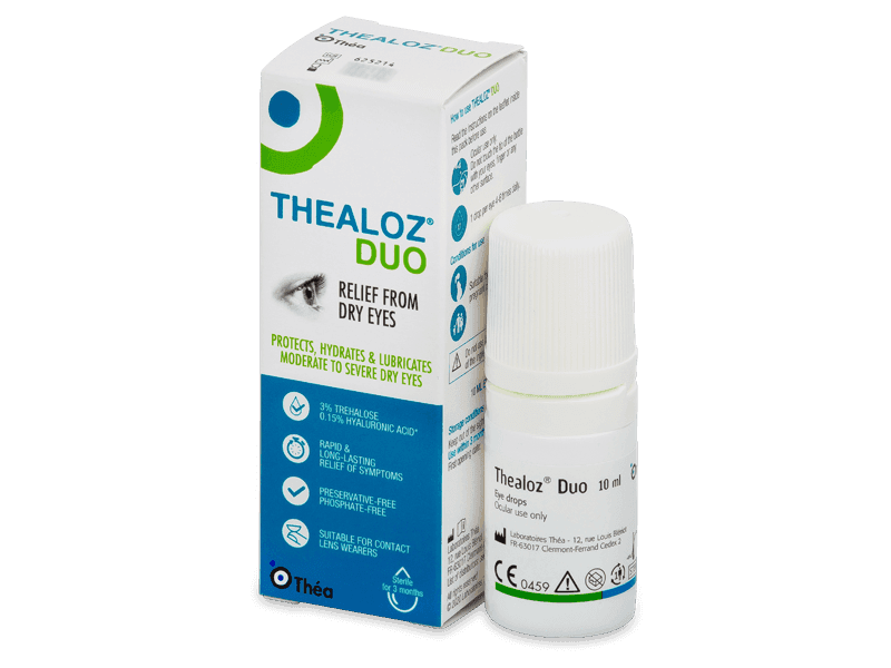 Thealoz duo, Hydrating eye drops bottle 