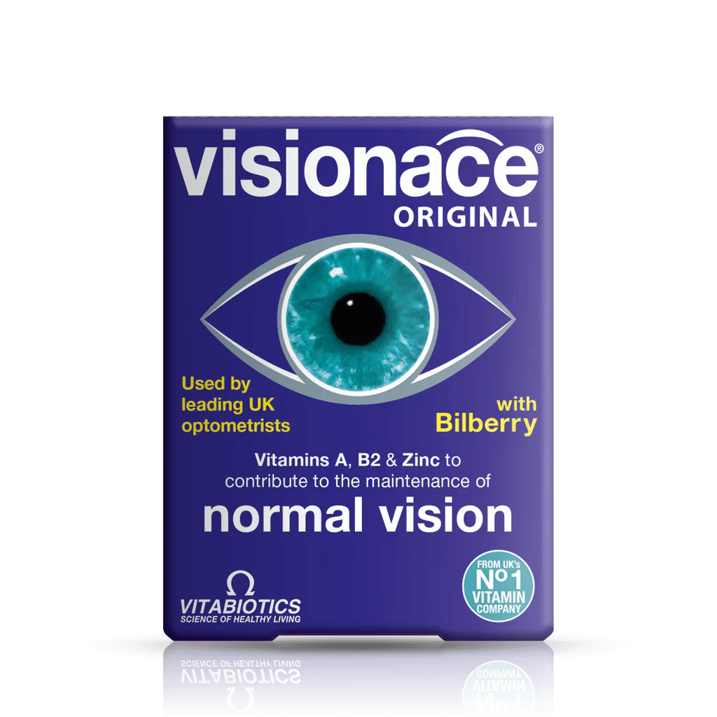 Visionace original, Eye health vitamin supplement box 